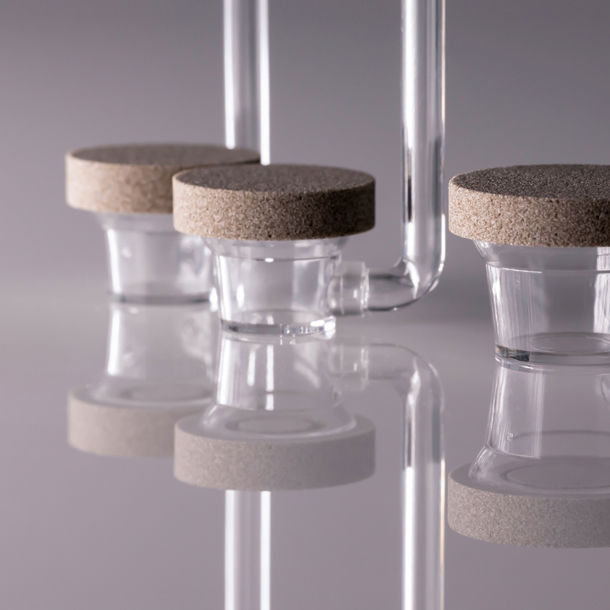 Twinstar เครื่องกระจายอากาศสําหรับเครื่องกําเนิดไฟฟ้าฟองตู้ปลาเมมเบรนเซรามิกแบบมีรูพรุนที่ชัดเจนเป็น