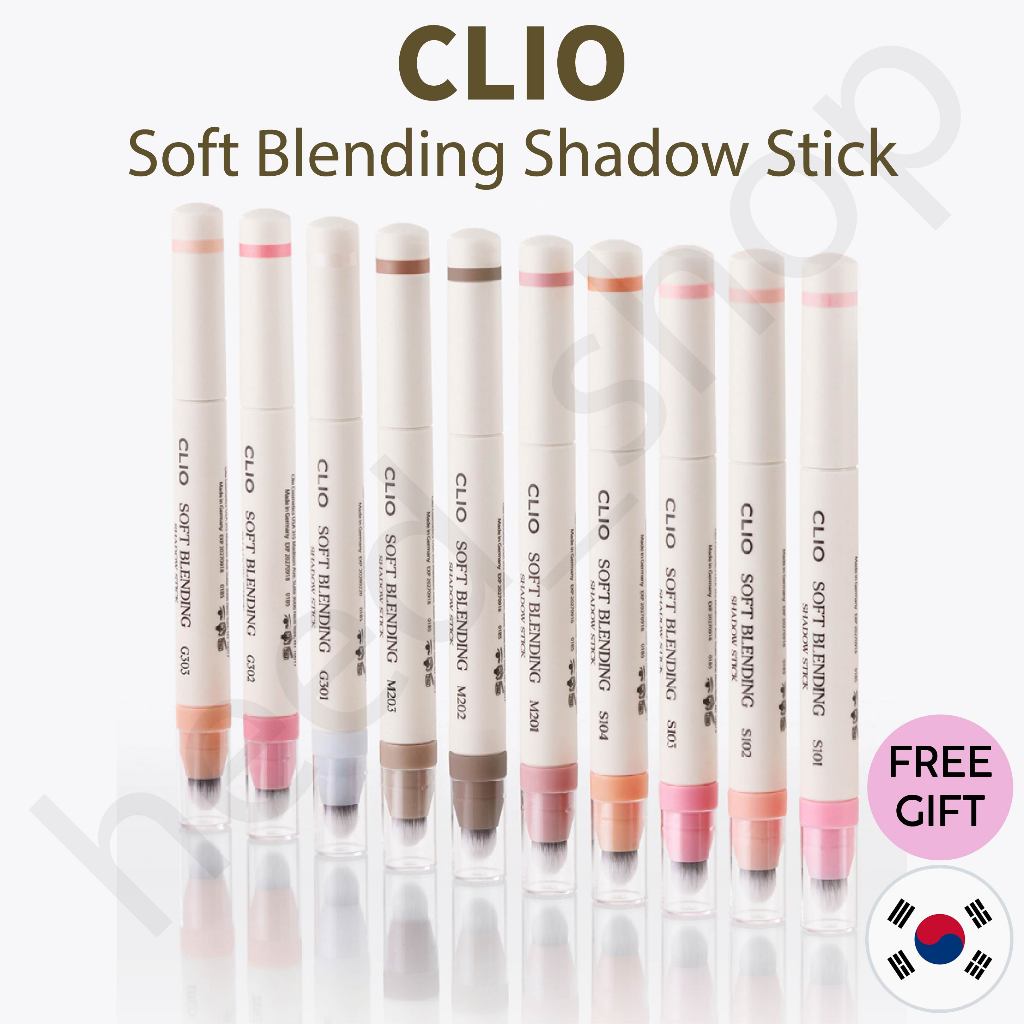 [ CLIO ] SOFT BLENDING SHADOW STICK / 10 สี