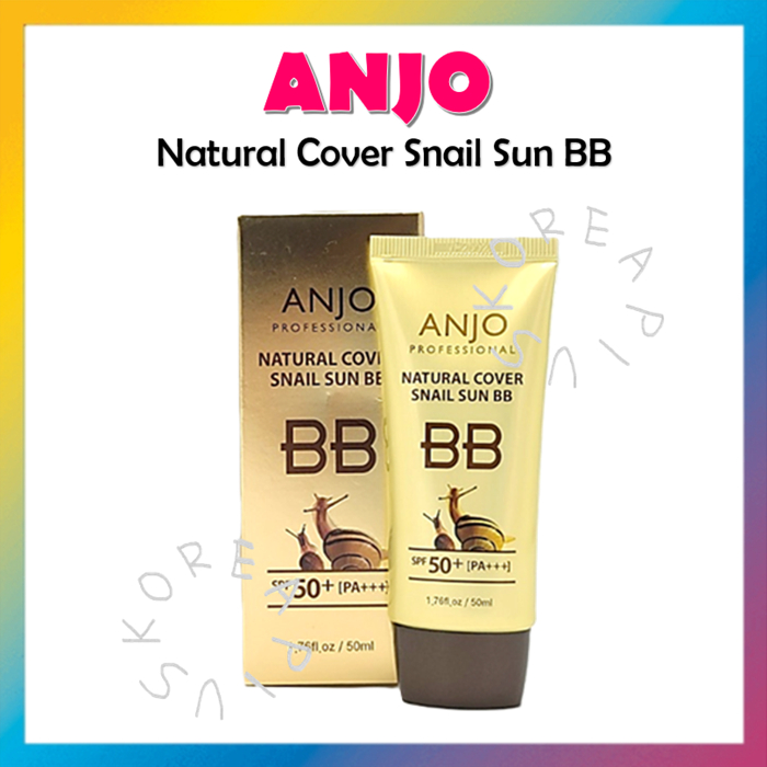 [ANJO] Natural Cover Snail Sun BB SPF50+ PA+++ 50ml
