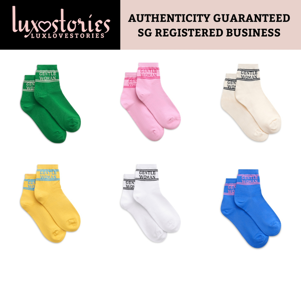 GENTLEWOMAN CREW SOCKS [GW]