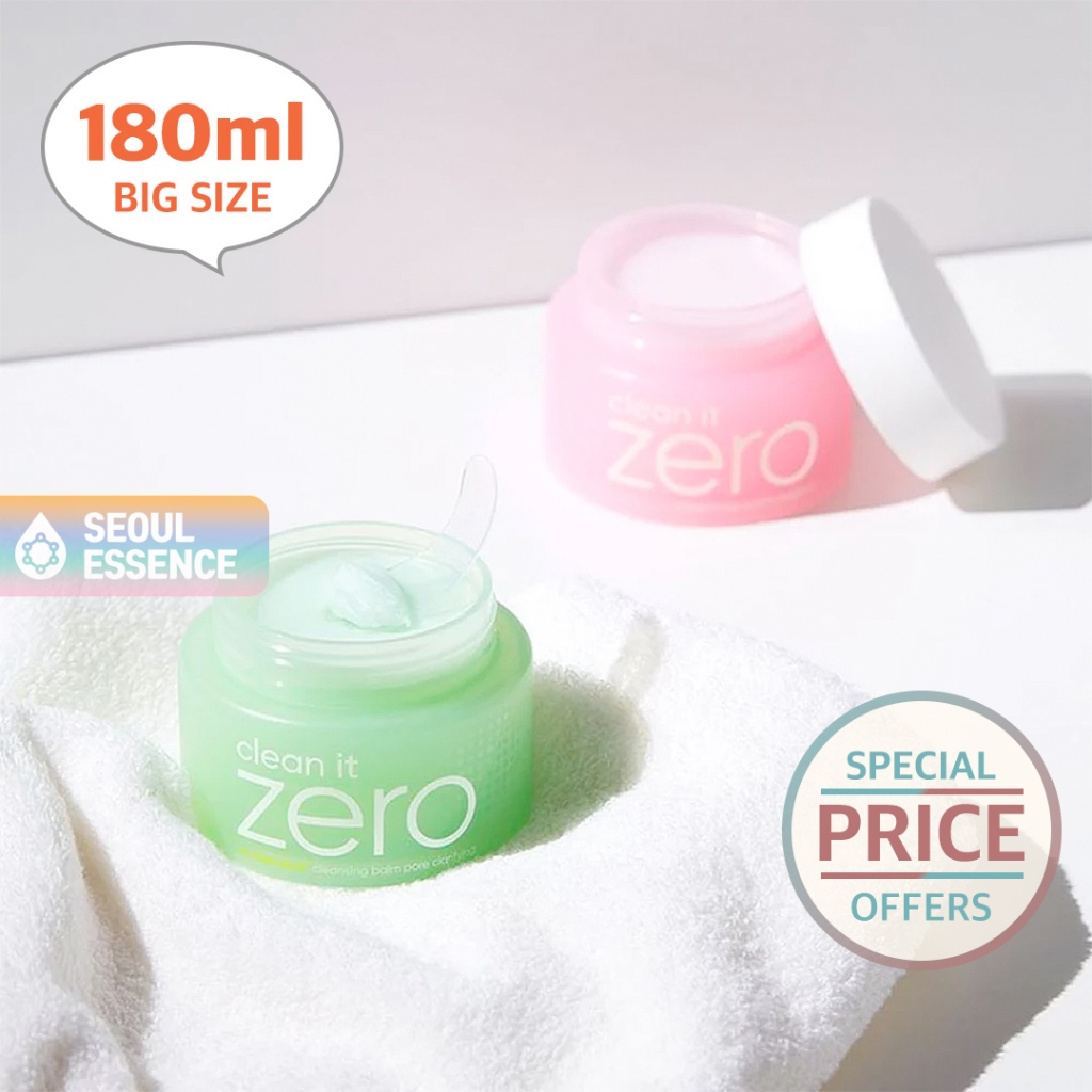 Banila CO Clean it Zero Original / Pore Clarifying Cleansing Balm 180ml - ขนาดใหญ่
