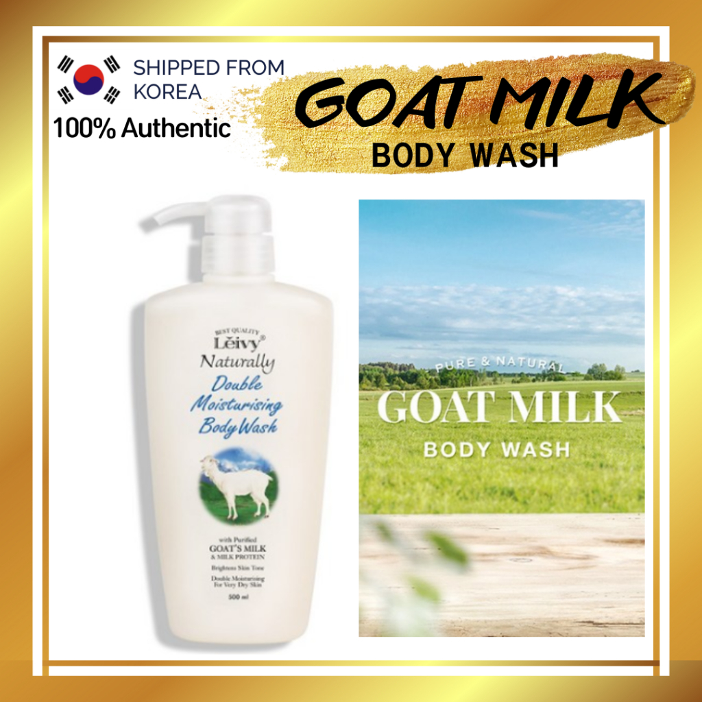 GOAT MILK Body Wash / Bath & Body Care Body Wash & Soap / Moisturizing Body Wash /จากเกาหลี