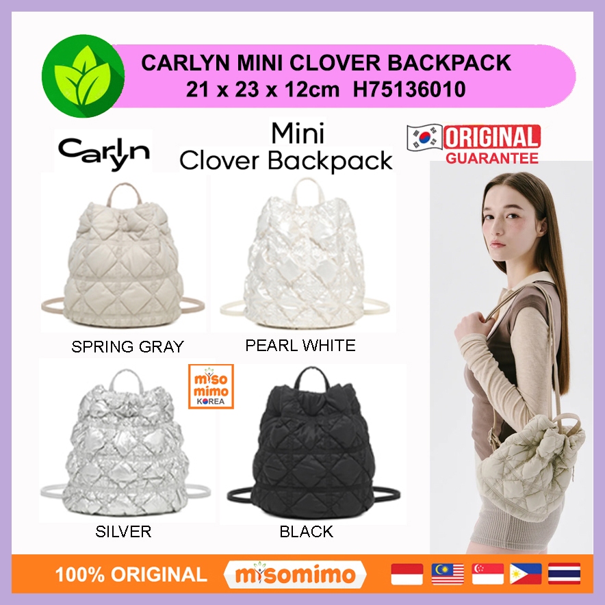 ❤️แท้ / พร้อมส่ง❤️ Carlyn MINI CLOVER BACKPACK  H75136010   ของแท้100%