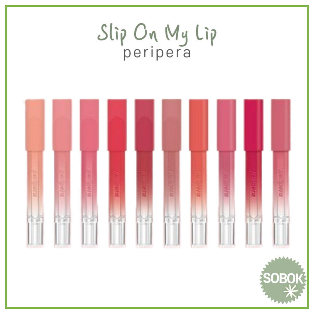 [peripera] Slip On My lip 10 สี lip liner lip stick