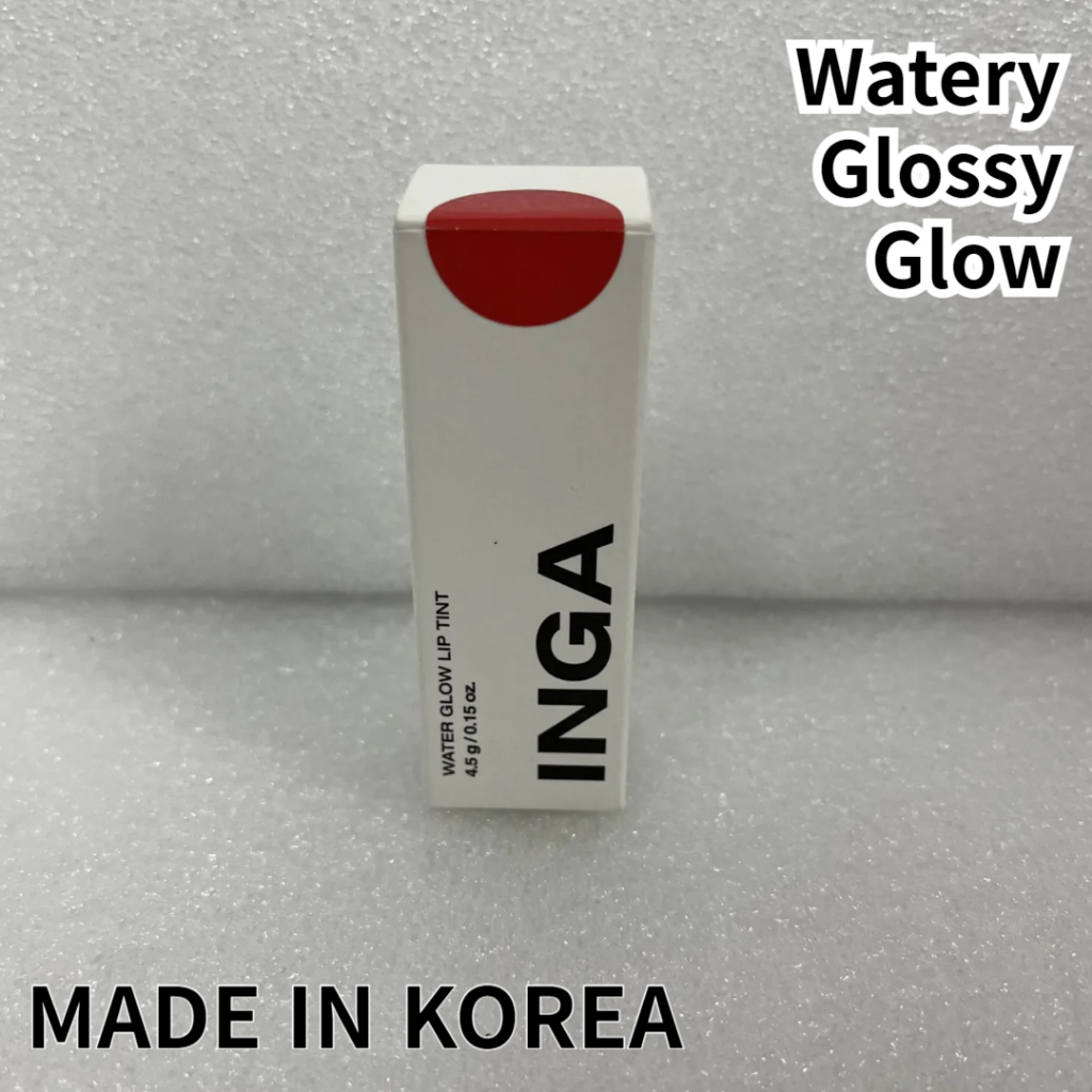 Inga Water Glow Lip Tint CRUSH 4.5g / 0.15oz.