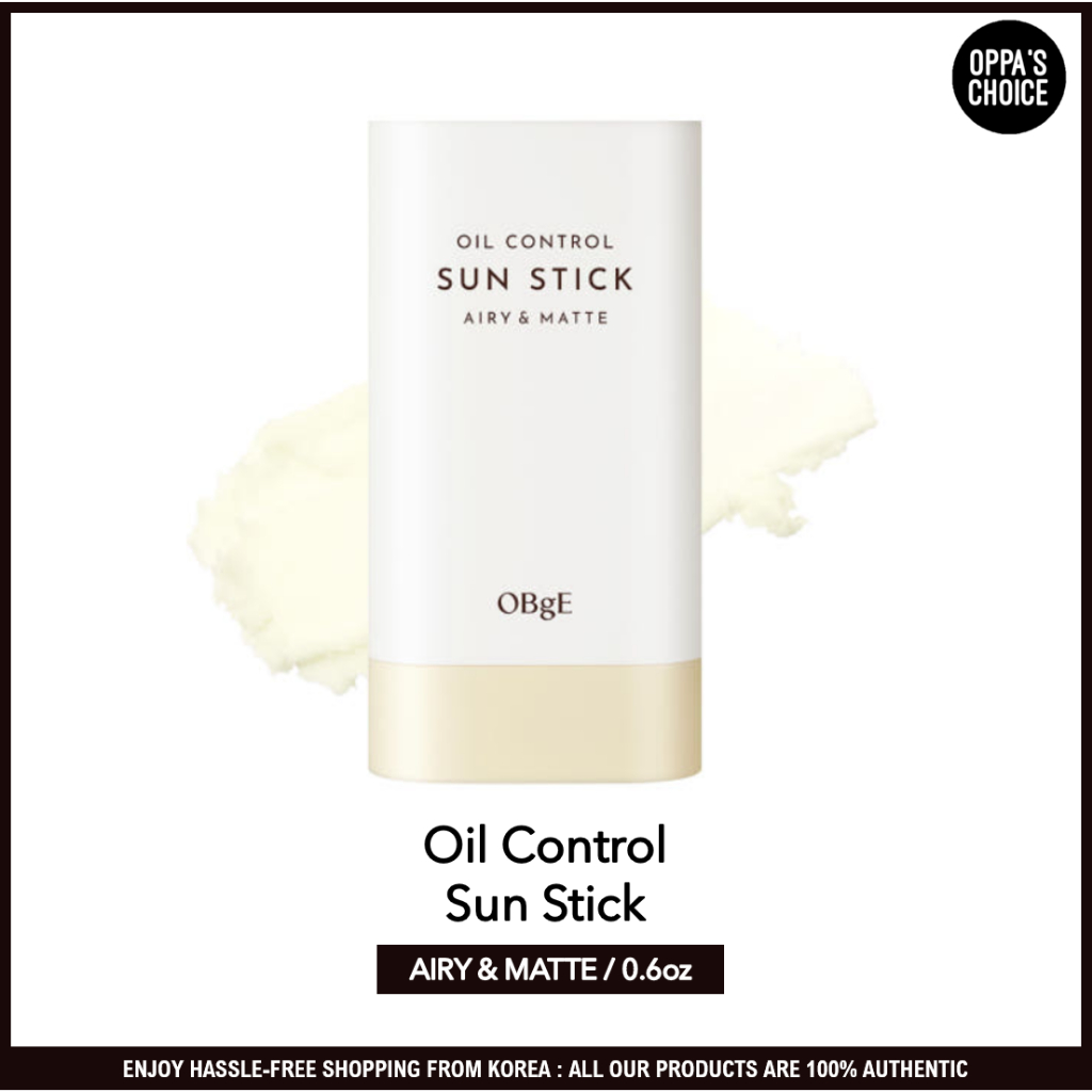 OBgE Oil Control Sun Stick Airy & Matte 18g / SPF50+/PA++++