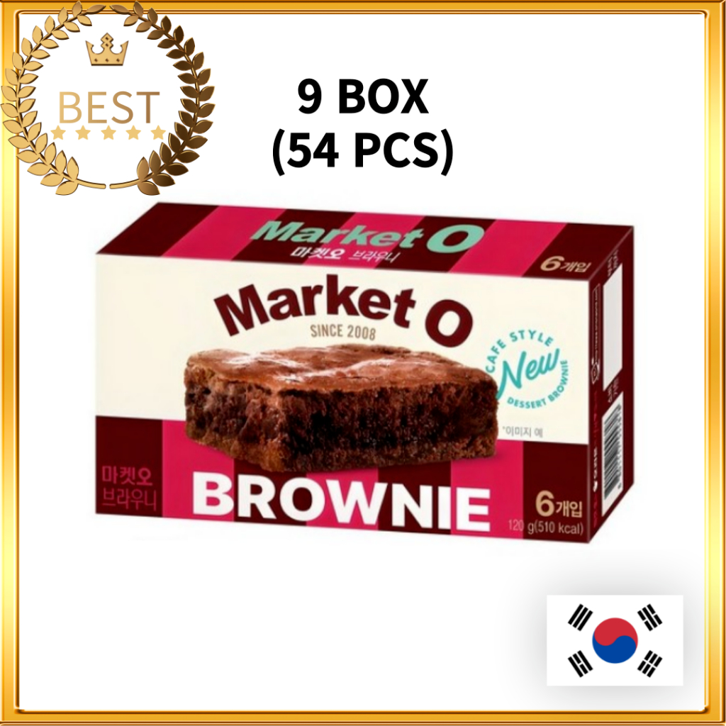 [Market O] Real Brownie Original 120g (20g x 6pcs)