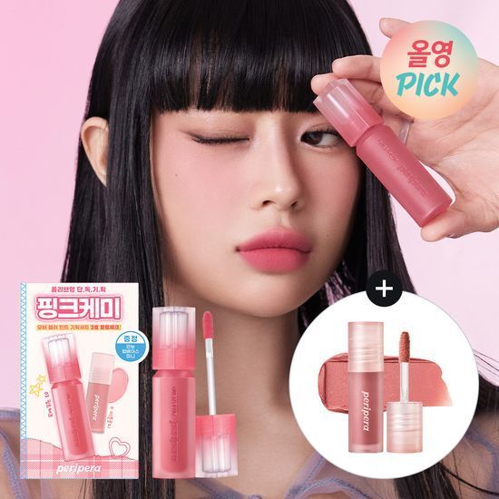 [PERIPERA] Over Blur Tint 3.5g (10 สี) + Mini Lip Base Gift | การจัดส่งจากประเทศเกาหลี