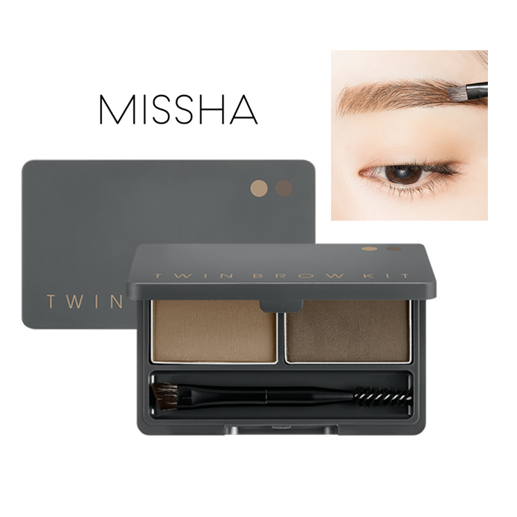 [MISSHA] Twin Brow Kit/คิ้ว (2 สี)