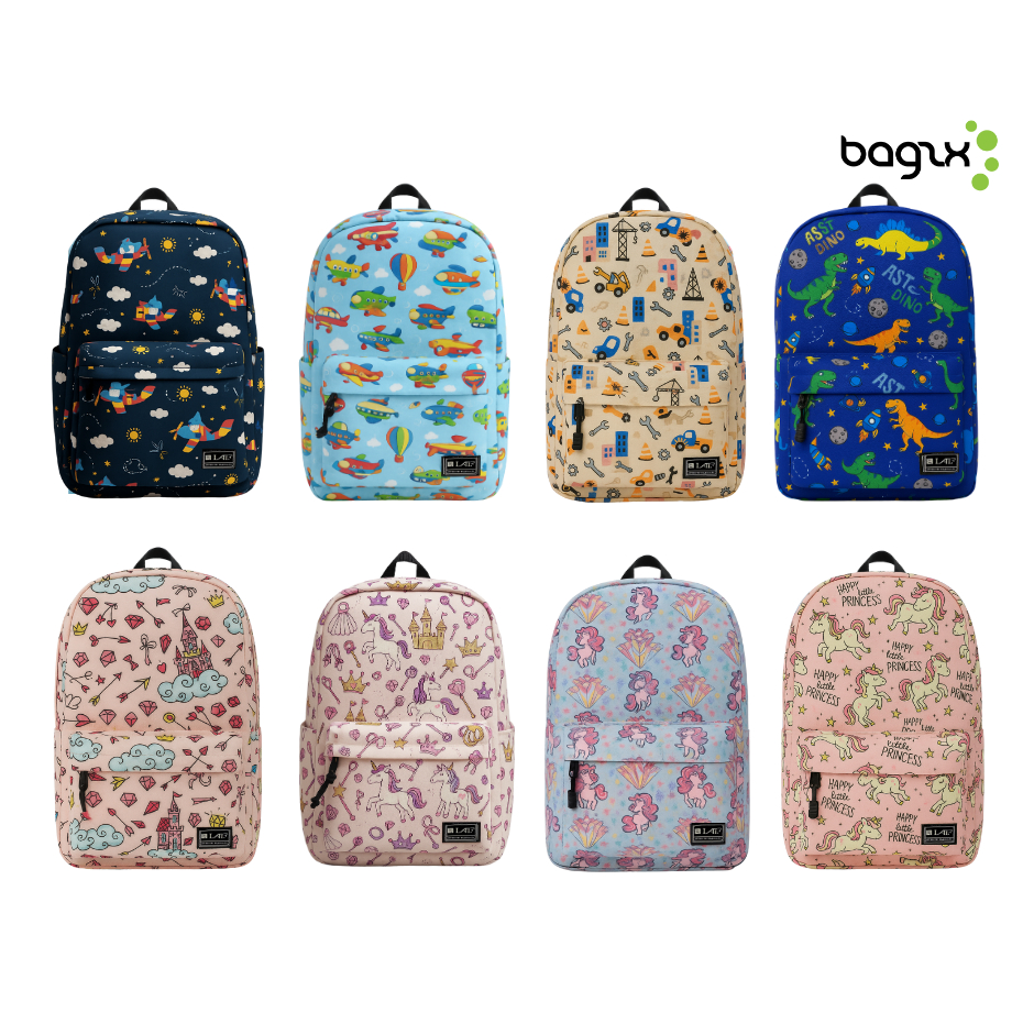 Bagzx Kids School Backpack การ์ตูน (LAR 1590 67)