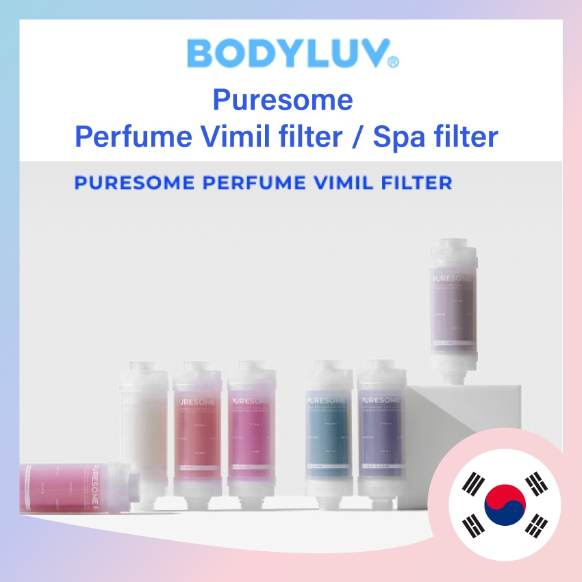 [BODYLUV] ⭐ใหม่ !! Puresome Perfume แผ่นกรอง Vimil แผ่นกรองสปา⭐ / Shower Head Filter(Vita Milk Filter) จากเกาหลี
