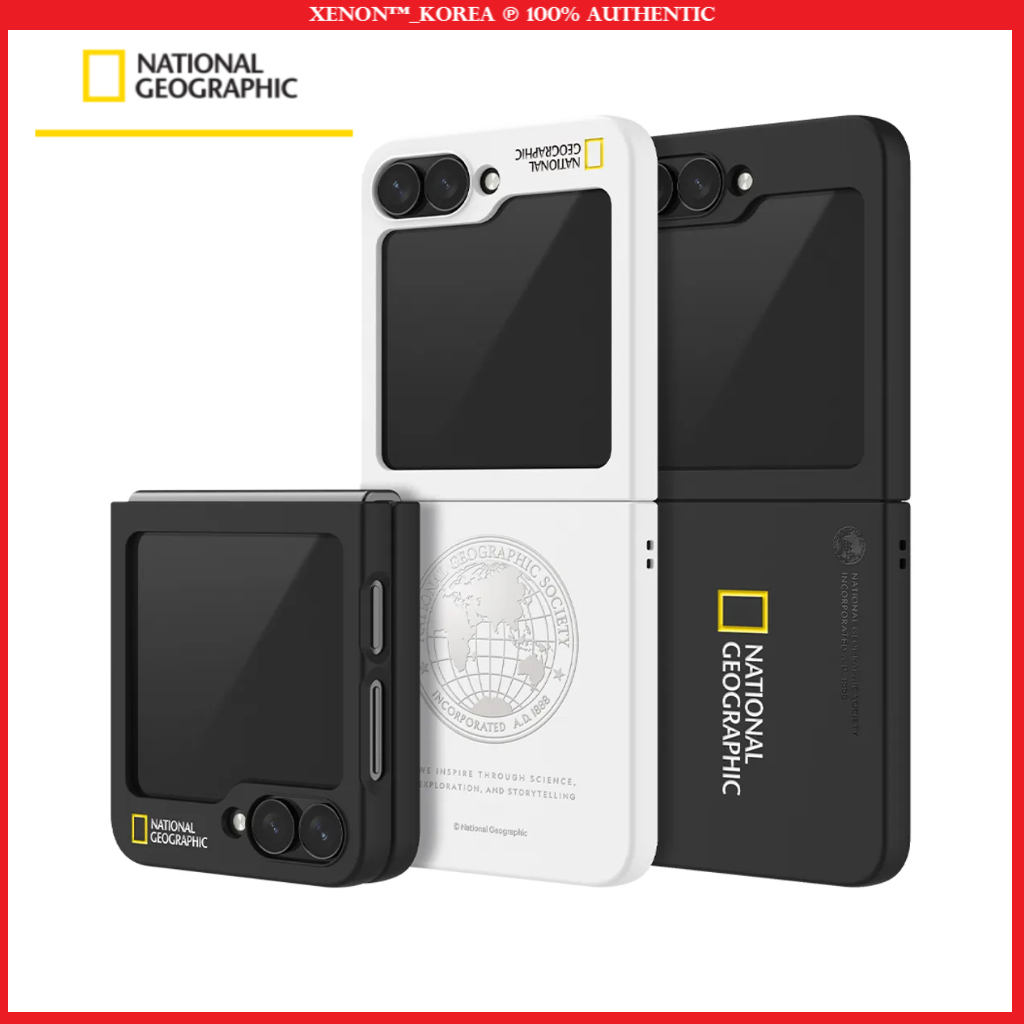 (National Geographic) Slim Fit Case สําหรับ Samsung Galaxy Z Flip6/ Galaxy Z Flip5/ Galaxy Z Flip4