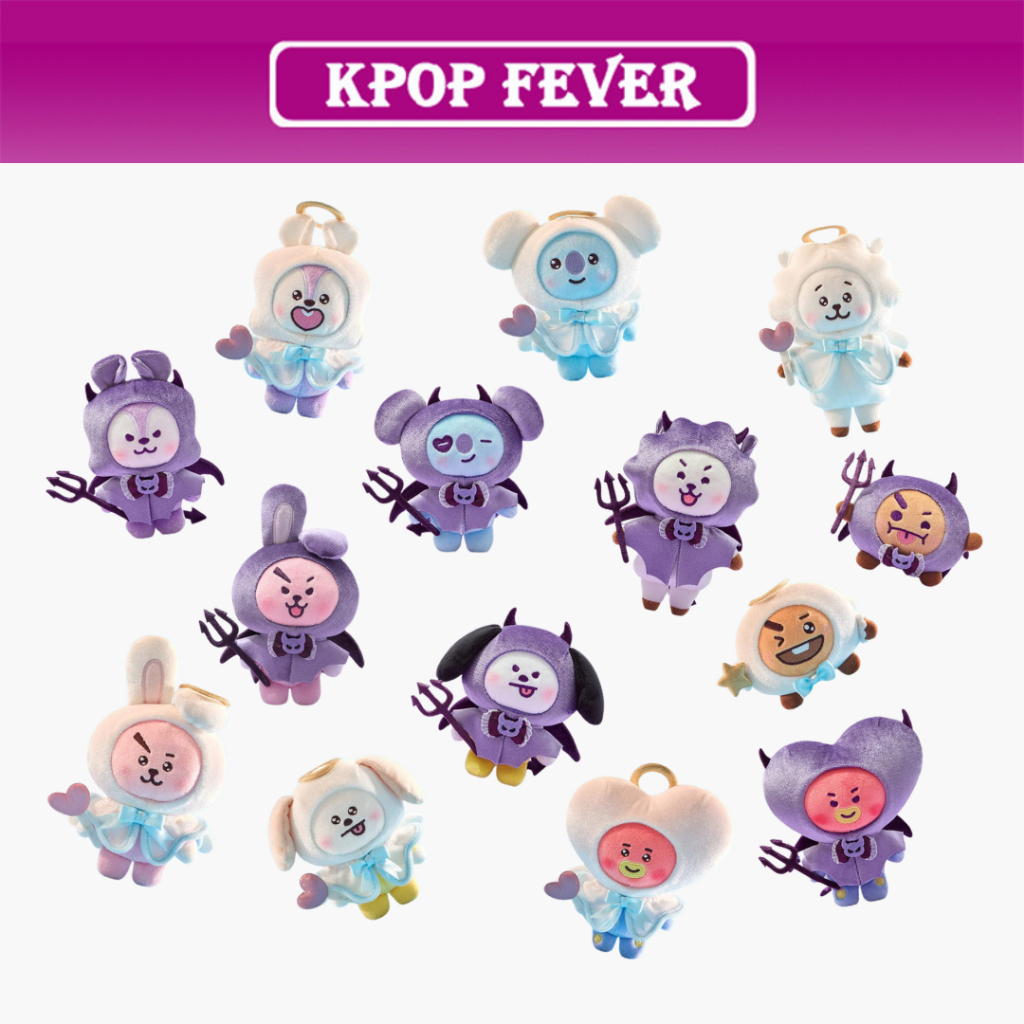 BTS X BT21 - [ ANGEL & VILLAIN ] PLUSH ANGEL & VILLAIN