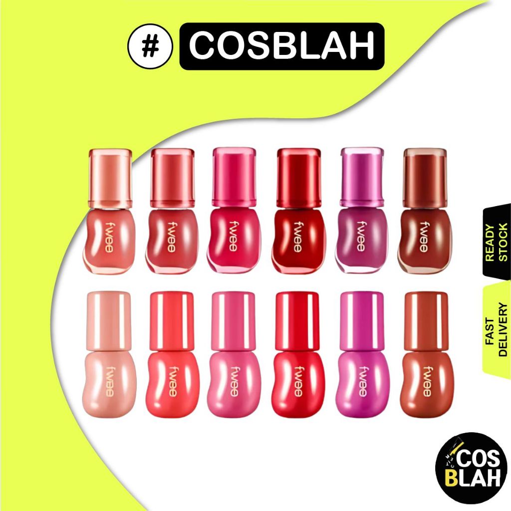 Fwee 3D Voluming Gloss 30% / 70%- 12 สี