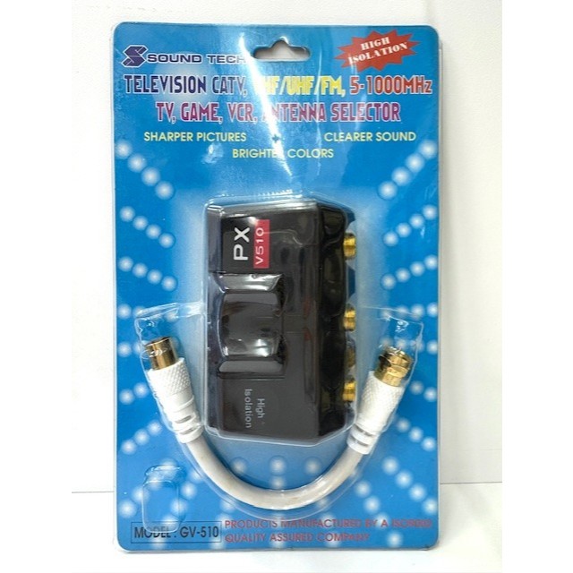 SOUNDTECH GV-510 CATV ANTENNA SELECTOR 5-1000MHZ