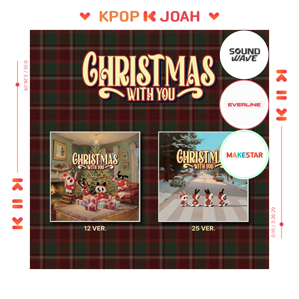 [POB] BANG&JUNG&YOO&MOON [CHRISTMAS WITH YOU] Christmas Special Album (18th Dec.2024)