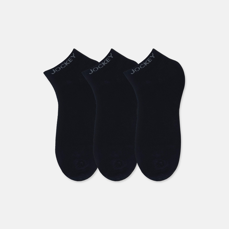 Jockey 3 คู่ถุงเท้าข้อเท้าผู้ชาย Bamboo Elastane JMS308681