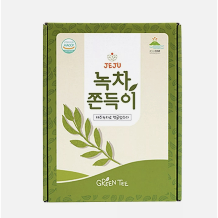 [CHEWY Jeju] กัมมี่ชาเขียว JJONDIGI ของว่างเพื่อสุขภาพ jondigi (18g x 15ea)