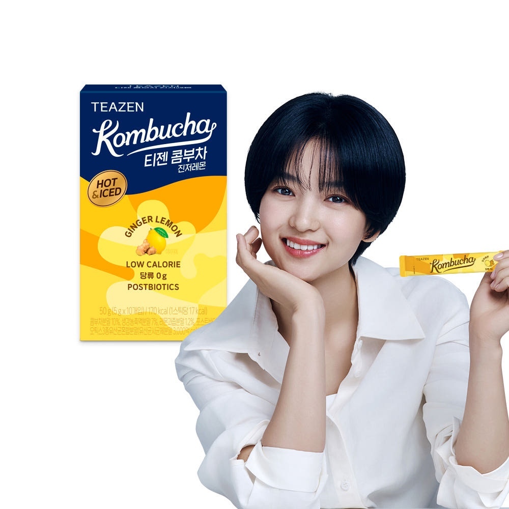[TEAZEN] Ginger Lemon Kombucha 10 แท่ง