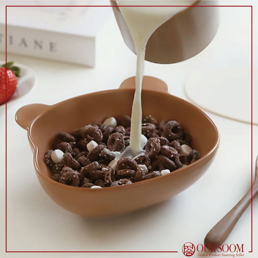 Edif Teddy Bowl – Greek Yogurt / Cereal Bowl_OUR SOOM