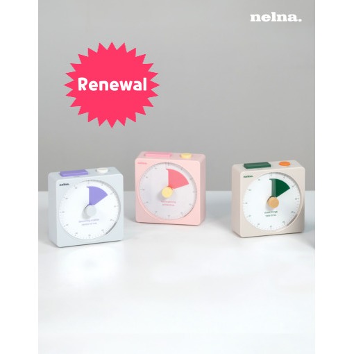 [Renewal] Nelna Focus On Timer Pomodoro Clock Study Time Timer - 3 สี