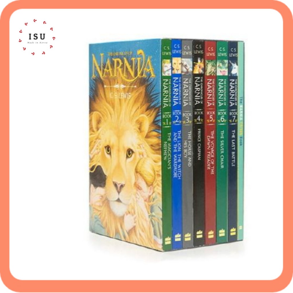 [นวนิยายภาษาอังกฤษสําหรับเด็ก] The Chronicles of Narnia 8 book Box Set (1~7 + หนังสือ Trivia)