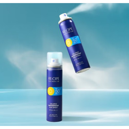 Recipe Sunmon Wrap Kamming Waterproof Sun Spray 70 ml, 2p