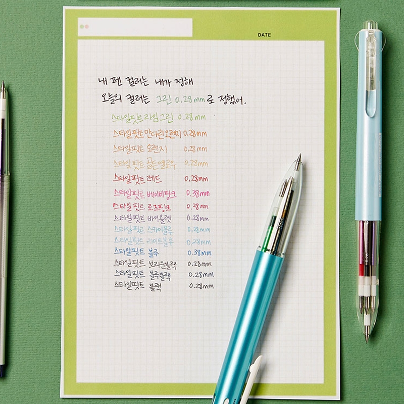 Uni Style Fit Signo Gel Multi Pen Refill (0.28mm / 0.38mm) UMR-109 Multipen ที่ปรับแต่งได้ - รูปที่ 2