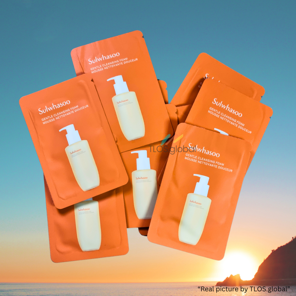สูตรใหม่ Sulwhasoo Gentle Cleansing Foam 50ml  โฟมล้างหน้า โซลวาซู เจนเทิล คลีนซิ่ง โฟม