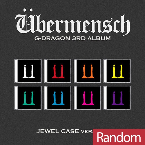 G-DRAGON - 3RD FULL ALBUM [bermensch] JEWEL ver. (สุ่ม 1 ออก 8 เวอร์ชั่น)