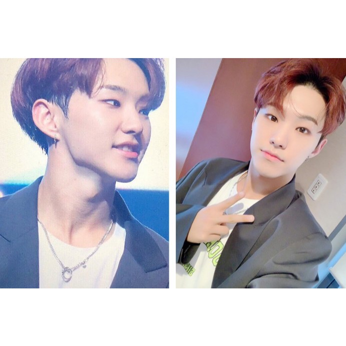 Seventeen Hoshi wear / สร้อยคอโซ่ Stud Ring SVN-130