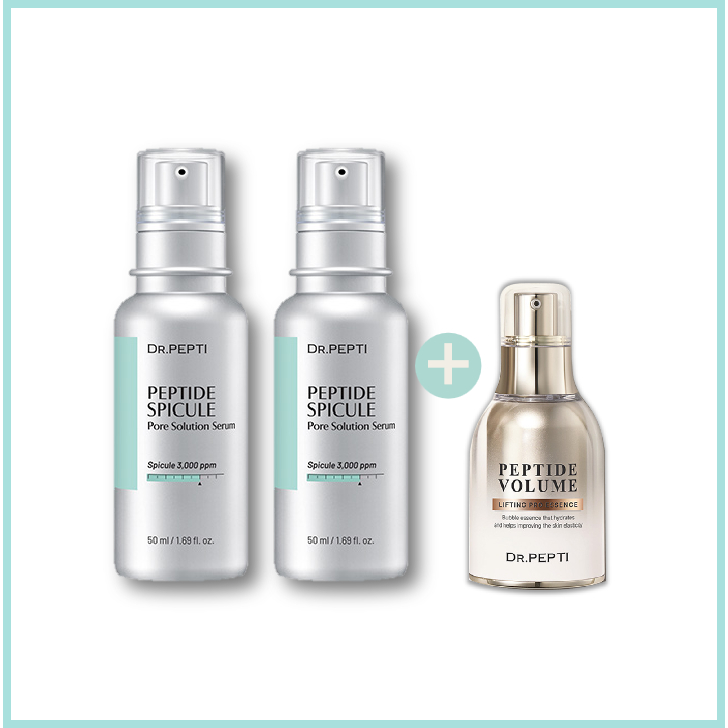 [SET EVENT] Dr.pepti Peptide Spicule Pore Solution Serum 50ml 2Set