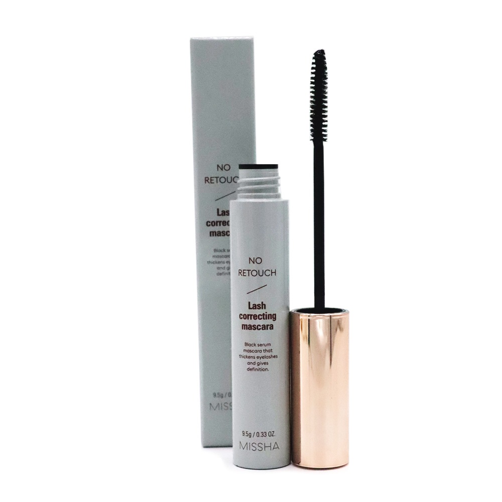 Missha No Retouch Lash Correcting Mascara สีดํา