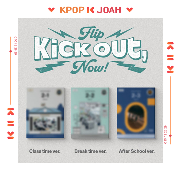 (STANDARD ver.) KickFlip [KICK OUT, FLIP NOW!] 2nd MINI ALBUM (26th May.2025)