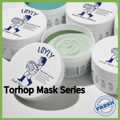 [Olive Young] Torhop Mask Series / เกลือทําความร้อนซาวน่า / คอลลาเจนโคลนเขียวลอยด์ / Musta Conte / 9