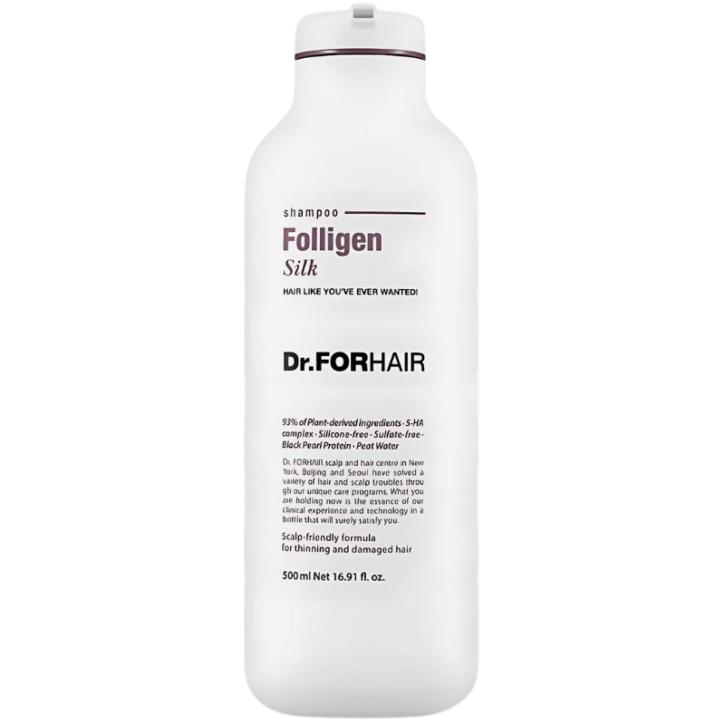 Dr.FORHAIR Folligen Silk Shampoo 16.90 fl.oz / 500ml (วันหมดอายุ:2029.01)