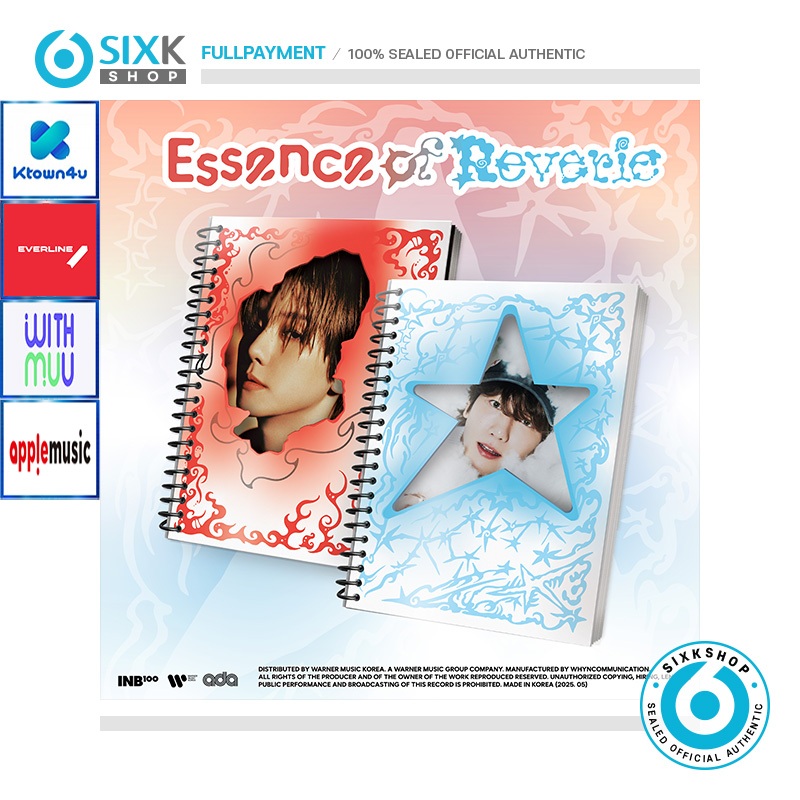 BAEKHYUN (EXO) 5th Mini album Essence of Reverie