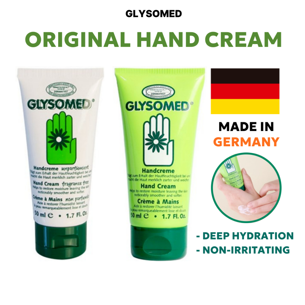 GLYSOMED Original Hand Cream 50ml - สําหรับผิวแห้งและแพ้ง่าย ให้ความชุ่มชื้น