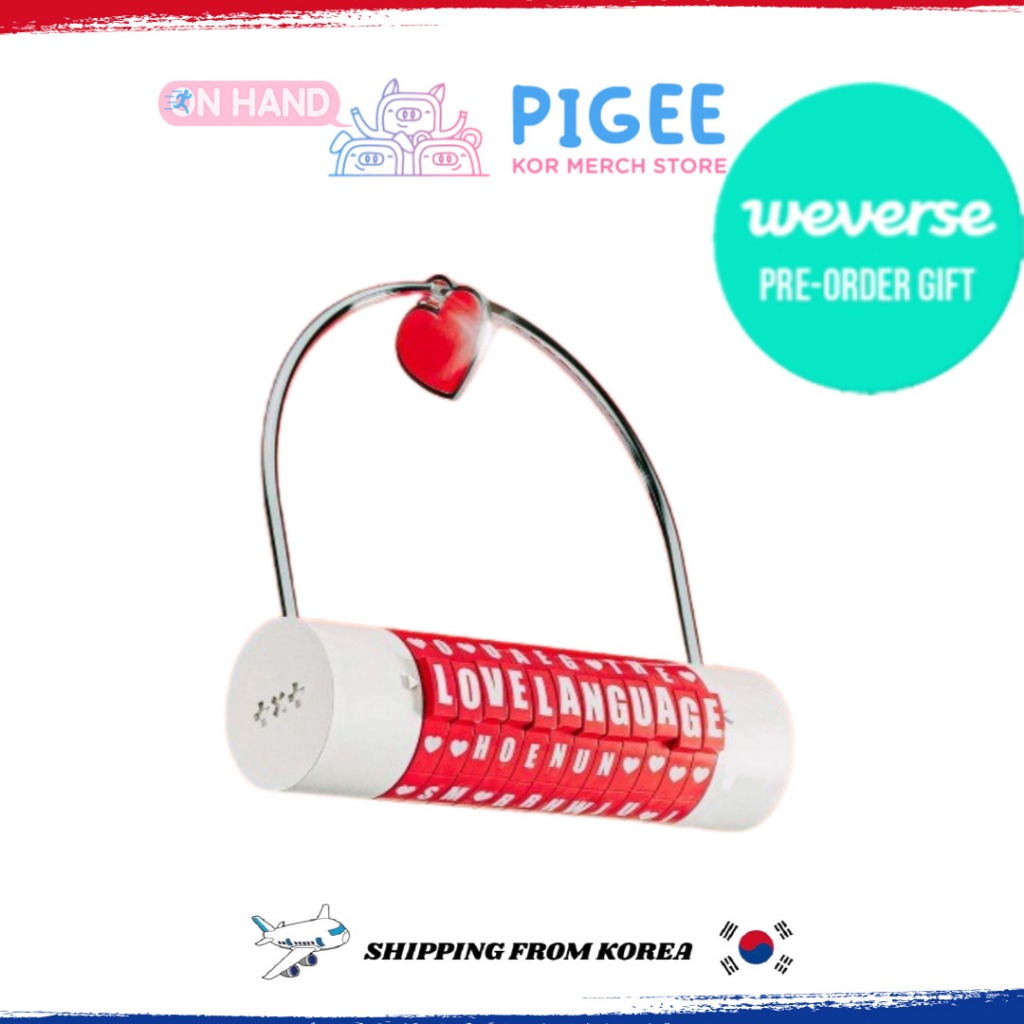 [POB] TXT - [ LOVE LANGUAGE ] LOVE LOCK