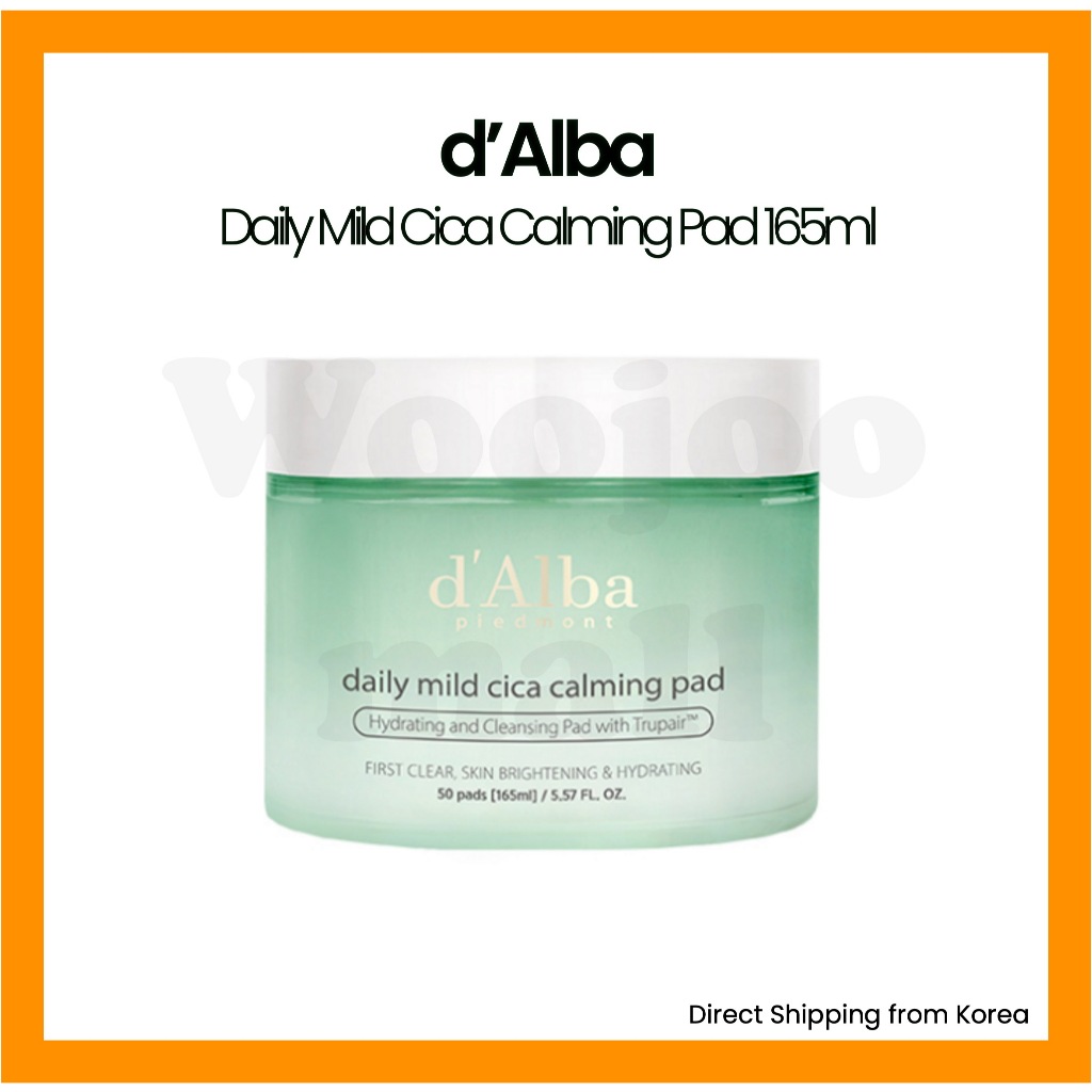 [d'Alba] Daily Mild Cica Calming Pad 165ml