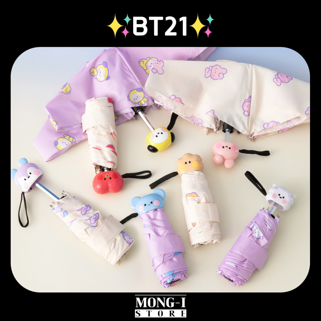 ✨BT21✨ Minini 3-TIER UMBRELLA RAINY DAY