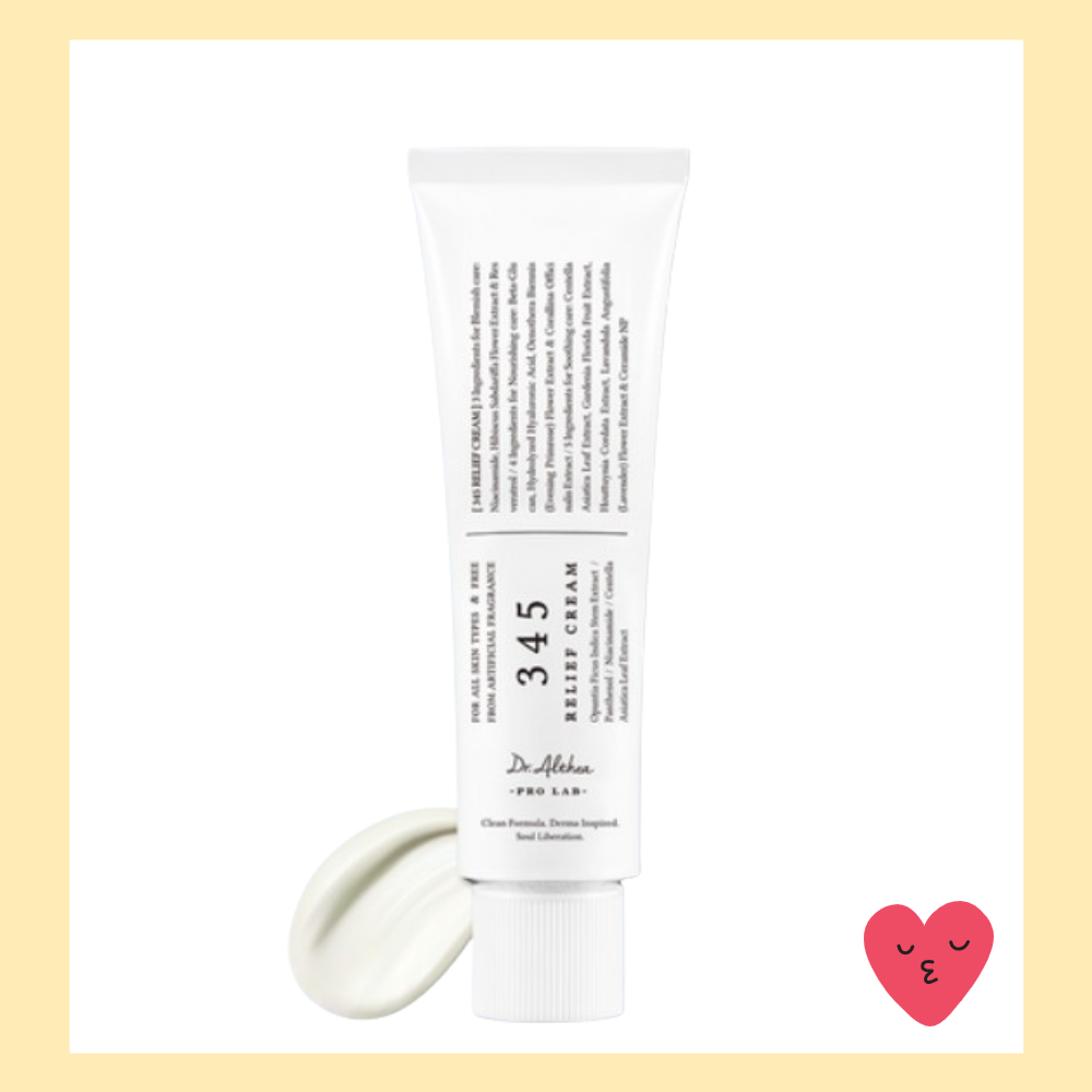 Dr.Althea 345 Relief Facial Cream 50ml – Vegan Calming & Acne-Safe Moisturizer