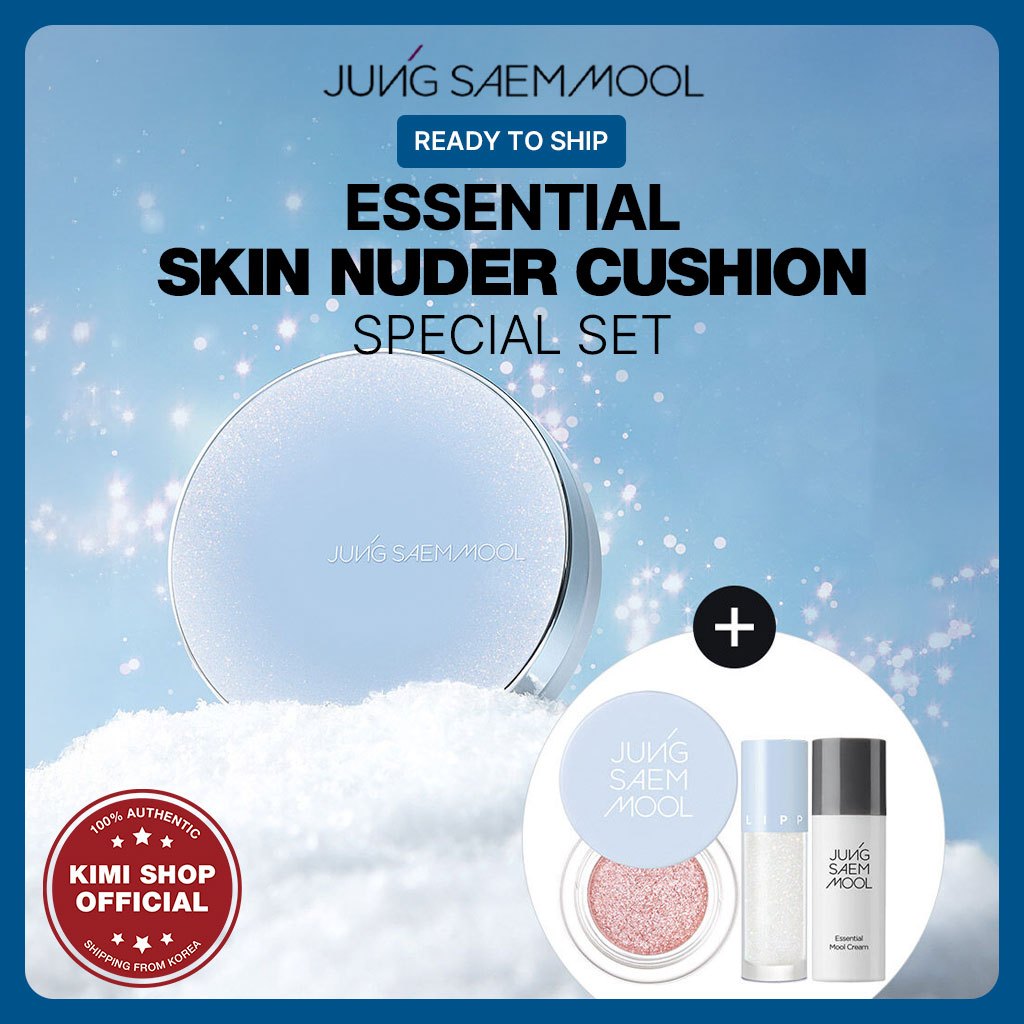 [JUNGSAEMMOOL] Essential Skin Nuder Cushion คุชชั่น 7สี SPF50+ เซ็ตพิเศษ