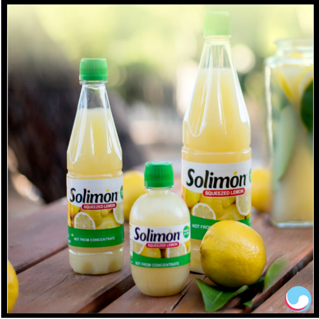 [Solimon] Fresh Lemon Juice Squeezed Lemon Extract Liquid 280/500/990ml
