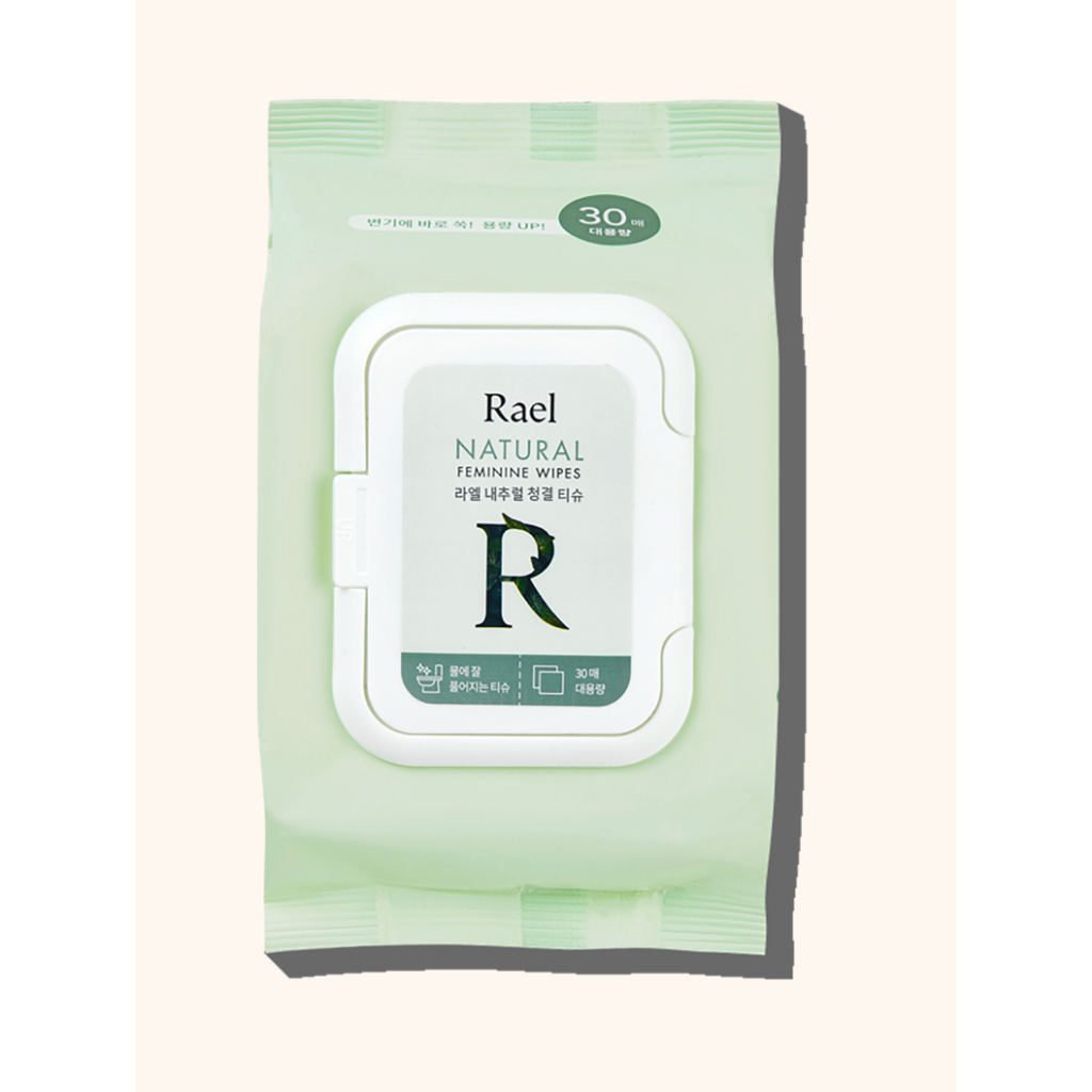 [Rael] Natural Feminine Wipes 30P