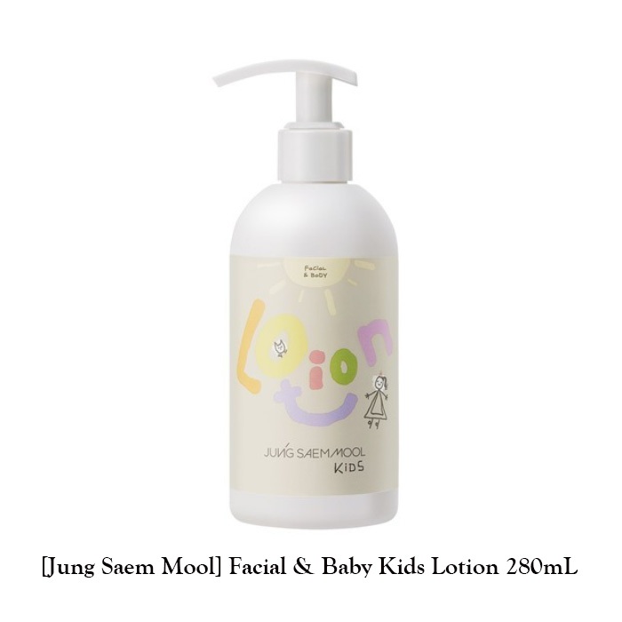 [Jung Saem Mool] เฟเชียล แอนด์ เบบี้ คิดส์ โลชั่น 280มล. / เค-บิวตี้