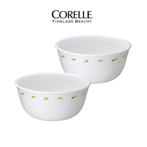 [CORELLE] Olive Garden Bowl 828ml 2p Set / ชามก๋วยเตี๋ยว / อาหารเย็นเกาหลี