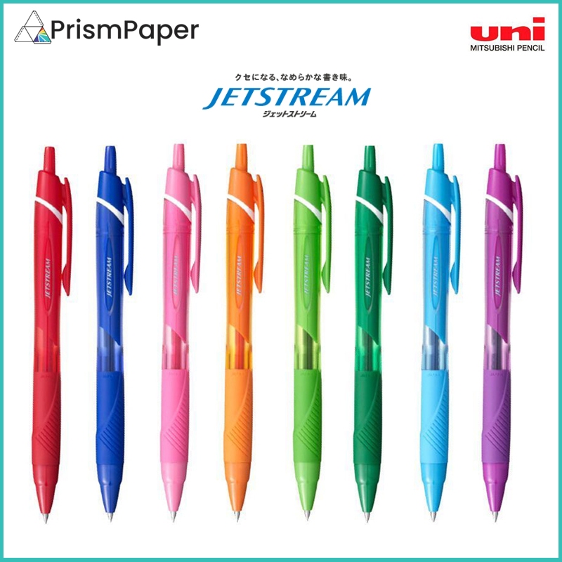 Uni Jetstream 0.38MM, 0.5MM, 0.7MM, 1.0MM ปากกาลูกลื่น SXN-150 / SXN-150C [Made In Japan]