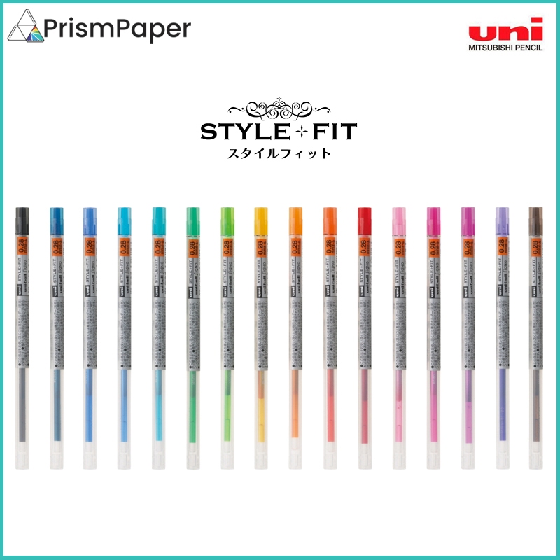 Uni Style Fit Signo Gel Multi Pen Refill (0.28mm / 0.38mm) UMR-109 Multipen ที่ปรับแต่งได้
