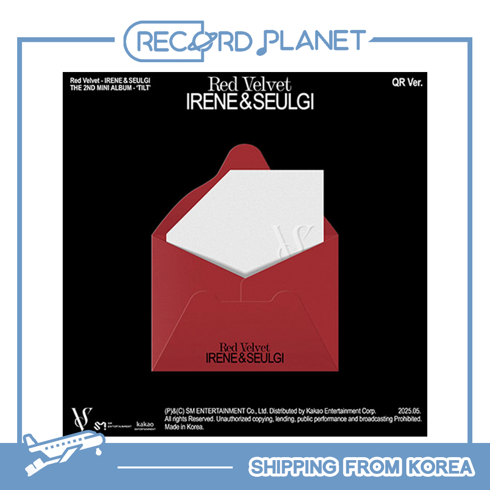 [PRE ORDER] RedVelvet(IRENE&SEULGI) - [TILT] (QR Ver.) (SMART ALBUM)